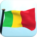 mali flag 3d free android application logo